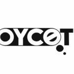 Boycott text on a white background., vector illustration
